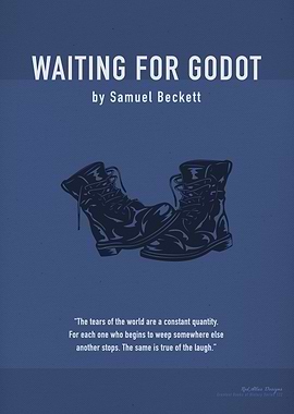Waiting for Godot Book Art