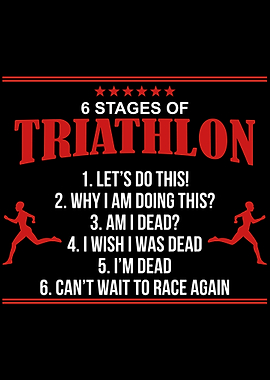 6 STAGES OF TRIATHLON