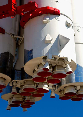 Cluster Of Rocket Engines