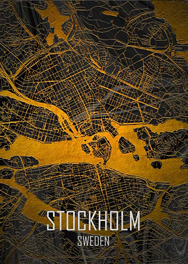 Stockholm Marble Black