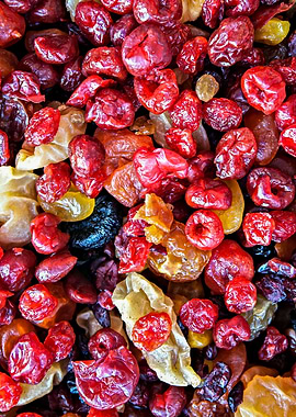 A Pile Of Dry Fruits