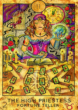 High Priestess Tarot Card