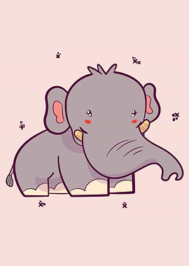 Kawaii Elephant