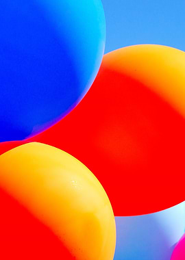 Toy Balloons Rainbow