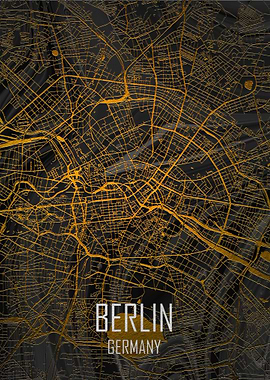 Berlin Marble Black Gold