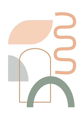 Organic Shapes in Neutrals