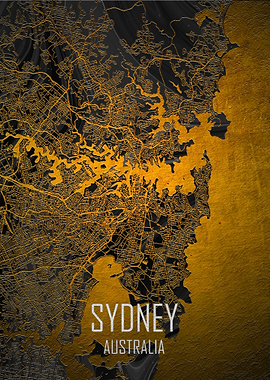 Sydney Marble Black Gold