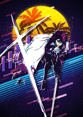 Itsuki Aoi 80s retro