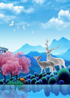 Deer Animals by Nature