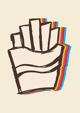 French Fries Rainbow 5