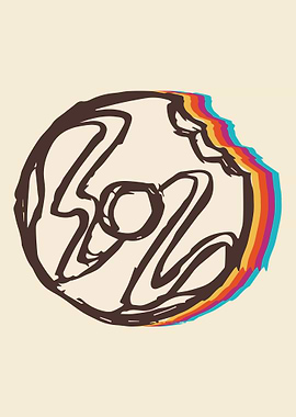 Cute Donut Rainbow 4