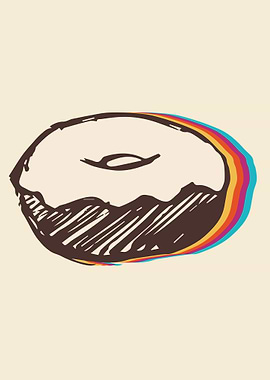 Cute Donut Rainbow 11