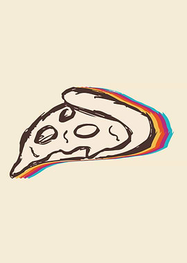 Cute Pizza Rainbow 9