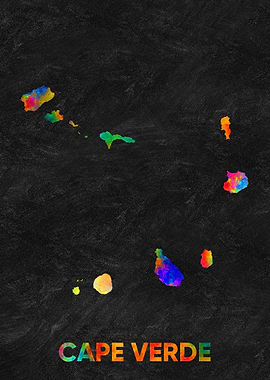 cape verde map