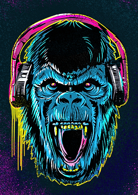 Music Gorilla Monkey