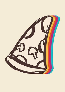 Cute Pizza Rainbow 12