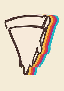 Cute Pizza Rainbow 2