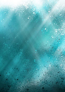 Light rays in blue waves