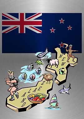 New Zealand Map