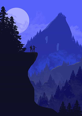 Dacing by the moonlight