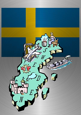 Sweden Map