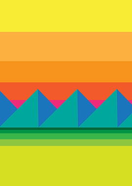 Colorful Mountains