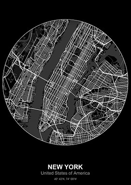 new york city map