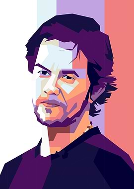 Mark Wahlberg Popart Style