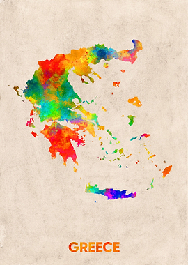 greece map