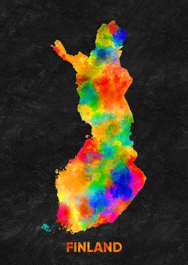 finland map