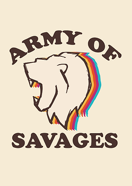 Vintage Lion Rainbow 40