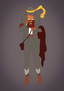 vintage photographer retro