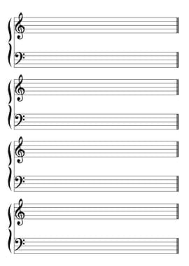 Musical Staff and Staves