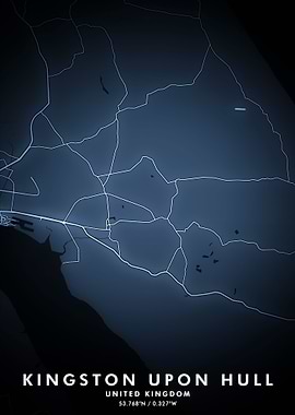 Kingston upon Hull Map