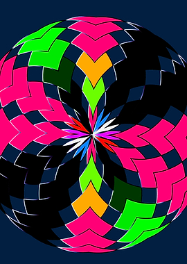 The beautiful pop art