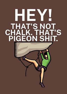 Climbing Chalk Pigeon