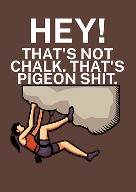 Climbing Chalk Pigeon