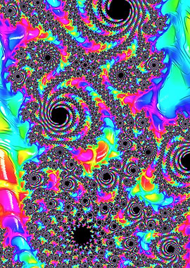 Groovy Rainbow Fractal