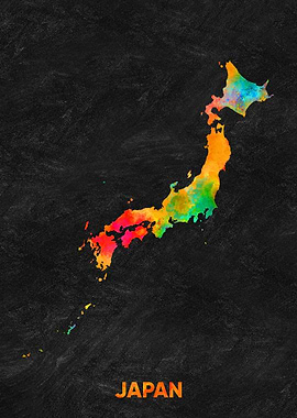 japan map