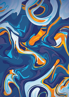 Abstract Marble Pattern