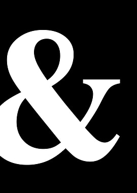 Ampersand et and