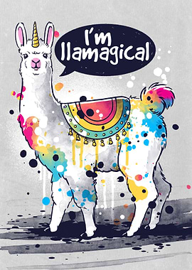 llamagical llamacorn