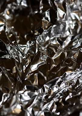 Alu folie trippy abstract