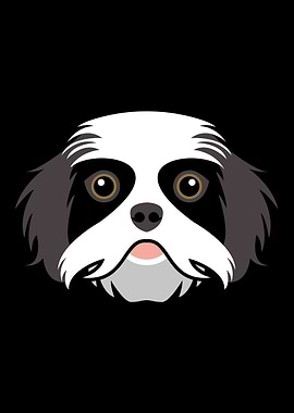 Shih Tzu Dog Face