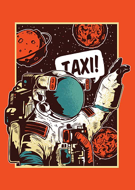 Space Astronaut Planet