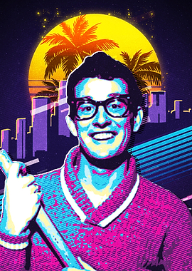 Buddy Holly retro