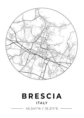 Brescia City Map