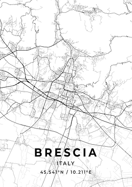 Brescia City Map