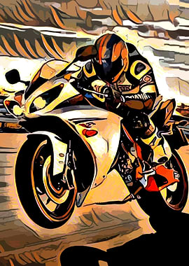 Motor Cycle One Wheel