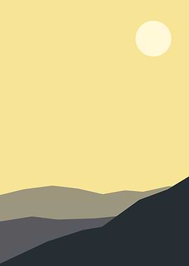 Minimalist Desert Day